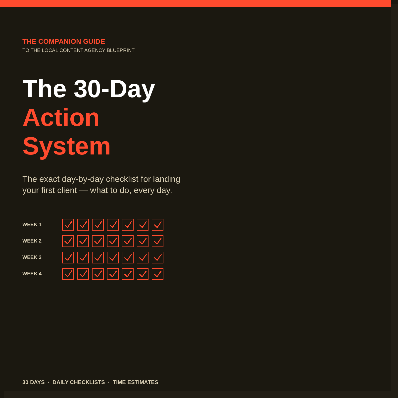 The 30-Day Action System